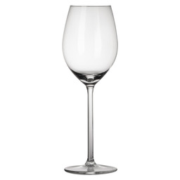 Alma Rosa in a White Wine Glass